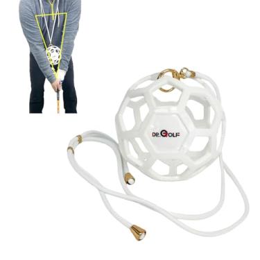 Imagem de Bola de treinamento Dr. Golf Big Swing - Treinador avançado de memória muscular para sincronização braço-mão, desenvolve balanço de golfe conectado e reduz a separação do braço através do impacto (cor