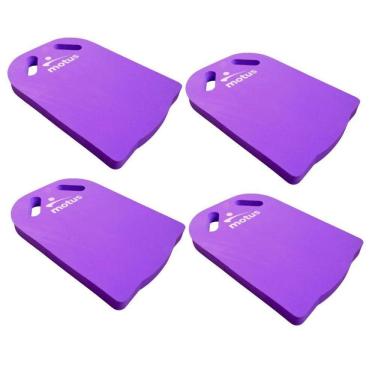 Imagem de Kit Com 04 Pranchas De Natação Em Eva Furos Para Pegada