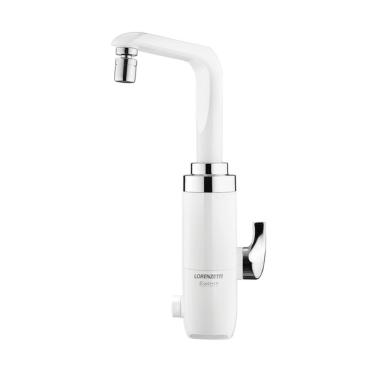 Imagem de Torneira Elétrica Essence Bancada Branca com Cromado 5500W 220V Lorenzetti