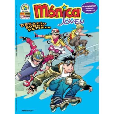 Imagem de Revista Mónica Joven Em Espanhol Ed.4 Desafio Sobre Patines