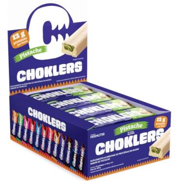 Imagem de Choklers Barra de Proteína Pistache 40g 12g de Proteína Sem Açúcar