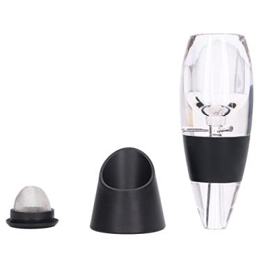 Imagem de Arejador de Vinho, Princípio de Bernoulli de Plástico, Filtro de Malha, Corpo Transparente, Presente para Amantes de Vinho, para Família e Amigos