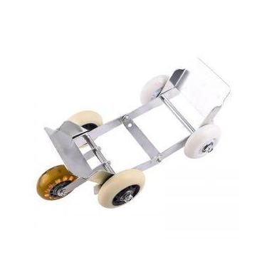 Imagem de Carrinho Reboque Rolo Estepe Movimentador Rolamento de Pneu - MagaLu M