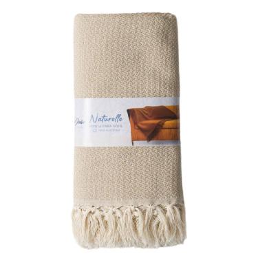 Imagem de Manta para Sofá Versatil Cm 1,20 X 3,00 Bege Mescla