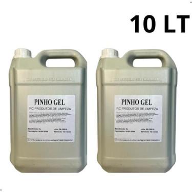 Imagem de Kit 2 Uni Desinfetante Pinho Gel RC Galão 5L Limpador- 10 LT