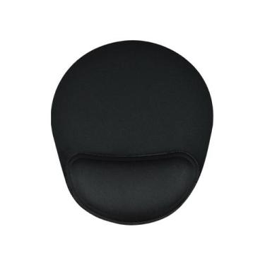 Imagem de Mousepad ergonomico com apoio de pulso confort preto reliza