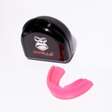 Imagem de Protetor Bucal Flexível Moldável - Proteção Boca Dente Bruxismo - Boxe Profissional Com Capinha - Gorilla