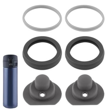 Imagem de 6 peças de substituição de junta para caneca de aço inoxidável Zojirushi 473 ml 340 g, peças de anel de vedação de tampa de silicone acessórios à prova de vazamento compatíveis com acessórios da série