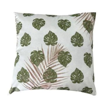 Imagem de Capa de Almofada Grande 60x60 Almofadão Impermeável 100% Algodão - Dec