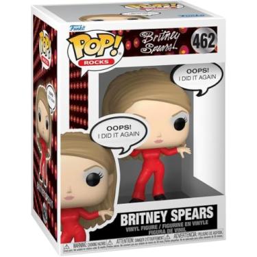 Imagem de Boneco, Candide, Funko POP! Britney Spears Oops, I Did it Again, Rocks Sayings - 11 cm