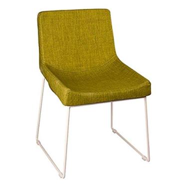 Imagem de Norwood Commercial Furniture Cadeira estofada NOR-NAD3033GN-SO Spectrum para área comum, 77,5 cm de altura, 47 cm de largura, 57 cm de comprimento, verde