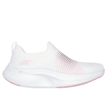 Imagem de Skechers Tênis feminino Go Walk Max Walker Sally, Branco/Rosa, 6