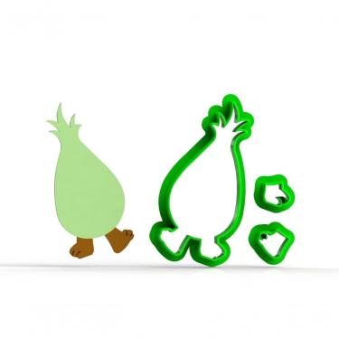 Imagem de Cortador Trolls - Penugem Modular Tamanho 5 Cm