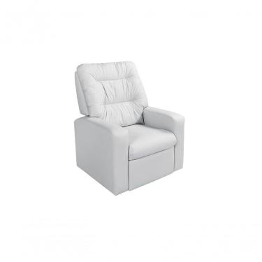 Imagem de Poltrona Reclinável Paris Papai Mamãe Amamentação Corano Branco 036