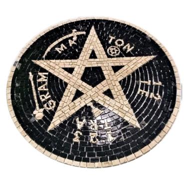 Imagem de Mandala Simbólica Tetragrammaton Tamanho 100cm
