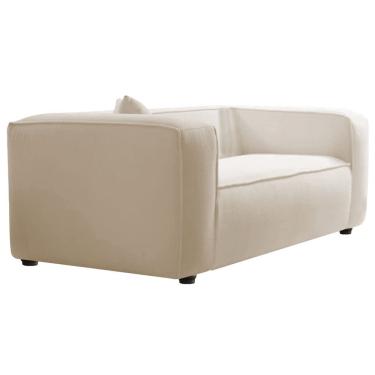 Imagem de Poltrona Decorativa Cecília Linho Adj Decor Cinza