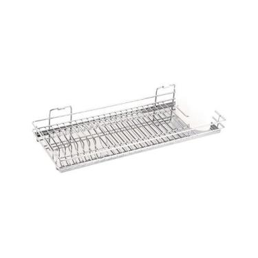 Imagem de Escorredor de louça com bandeja em Inox Aéreo Multiuso Flat - Masutti 