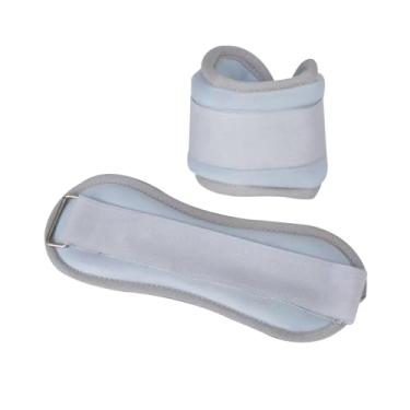 Imagem de oshhni Pulseiras com pesos para tornozelo, ajustáveis, confortáveis, vestíveis, para pulso, para pernas, para ginástica e fitness, 0.75 Kg X 2