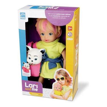 Imagem de Boneca Lari And Me Passeio Pet 5813 Roma - Napolestore