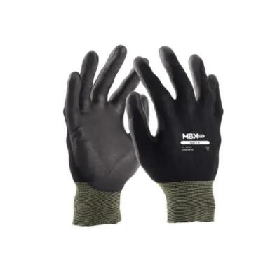 Imagem de Luva pub+ tam m (8) nylon com banho de pu 10339 - medix