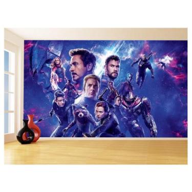 Imagem de Papel De Parede 3D Heróis Vingadores Ultimato 3,5M Nhma282 - Você Deco