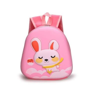 Imagem de Mochila Infantil Menina Coelhinho  Com Desenhos Animado Bonitinhos - U