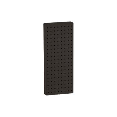 Imagem de Azar Displays 770820-BLK Pegboard painel de parede unilateral, cor sólida preta, pacote com 2