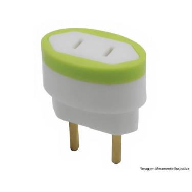Imagem de Plug Macho Adapt 2P R/1549 c/12pcs - DANEVA