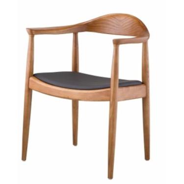 Imagem de Cadeira Carolina Com Braco Cor Madeira Natural - 23842 - Sun House