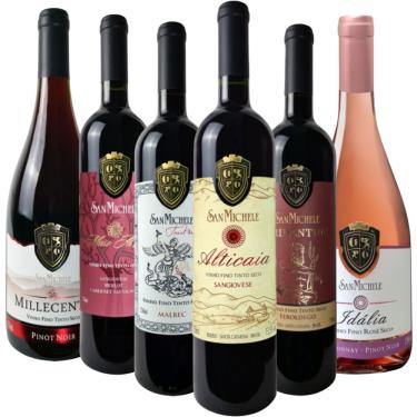 Imagem de Kit 6 Vinhos San Michele 750ml