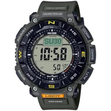 Imagem de Relógio Casio ProTrek PRG-340-3DR Solar Altímetro Barômetro