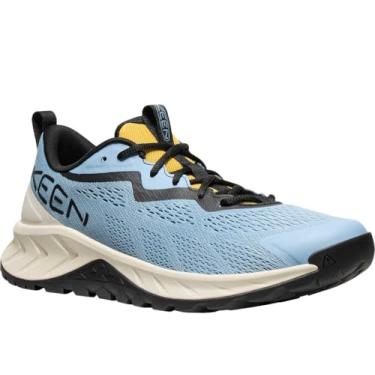 Imagem de KEEN Tênis masculino Versacore Speed respirável ventilado confortável para caminhada, Jeans desbotado/narciso, 46