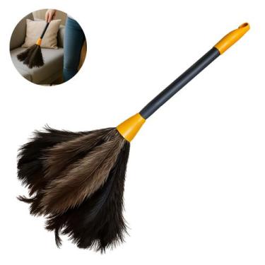 Imagem de Espanador de po limpa poeira de penas n20 multiuso - Dasshaus Organiza