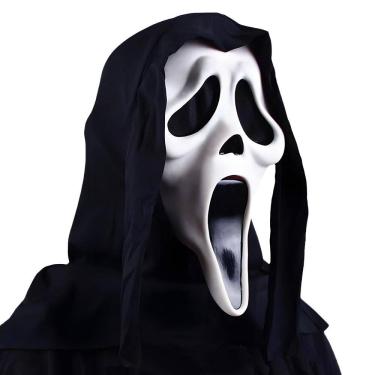 Imagem de Máscara de Halloween TAMRAN Scary Ghostface Latex para adultos