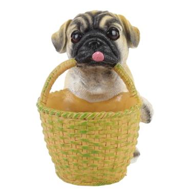 Imagem de Puppy Key Storage Box Resina Desktop Dog Ornamento Organizador do porta -chaves para entradas Decoração de casa (Tipo A.)