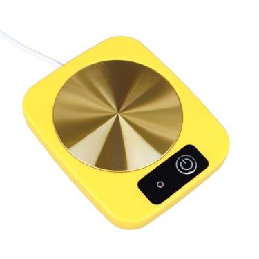 Imagem de Controle de Temperatura Inteligente, Aquecedor de café Alimentado por USB, Aquecedor de Bebidas à Prova D'água, Economia de Energia, Tamanho Portátil, Aquecedor de café de Mesa