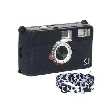 Imagem de Capa para câmera H35N, capa protetora de silicone macio ultrafina e leve para câmera de filme KODAK EKTAR H35 H35N com alça de ombro (preto)