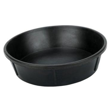 Imagem de menolana Balde de ração para cavalos, tigela de água, recipiente de alimentação empilhável multiuso, banheira para poeira de galinhas, banheira para fazenda,