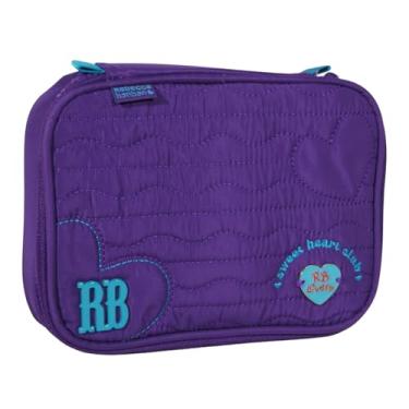 Imagem de Estojo Rebecca Bonbon Box Nylon Logo Escolar 36 Elásticos (Lilás)