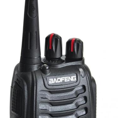 Imagem de Kit 2 Radio Comunicador 16 Canais Para segurança de empresa Baofeng 77
