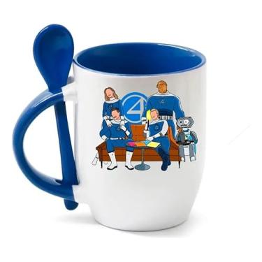 Imagem de Caneca De Colher Live - Quarteto Fantástico