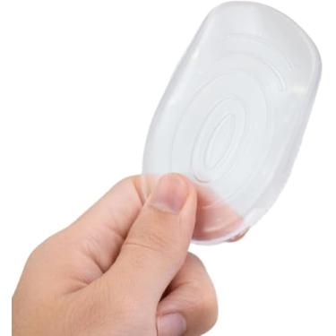 Imagem de Palmilha de Gel para Calcanhar Ortopédica | Anti Impacto e Alívio de Dores | Silicone Macio e Confortável | Unissex Tamanho Único | Ideal para Esporão e Fascite Plantar