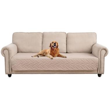 Imagem de Capa de cama impermeável para cães, capa de sofá para animais de estim