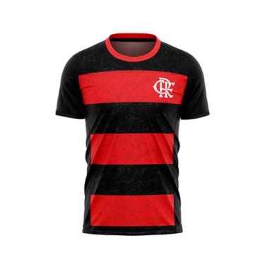Imagem de Camisa Flamengo Speed - Masculino - Braziline, M, Preto, Vermelho