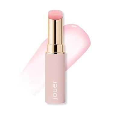 Imagem de Jouer Bálsamo labial Essential Enhancer Shine – Protetor labial matizado aprimorador – Hidratante, volumoso e nutritivo – Óleo de semente de jojoba e fórmula labial maxi para hidratação e plenitude