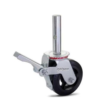 Imagem de Rodízio Para Andaime Roda De Ferro E Borracha - Colson - 3797