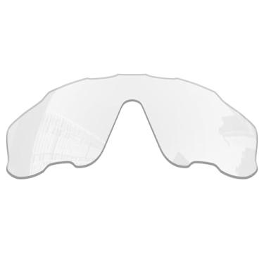 Imagem de Acefrog Lentes de reposição polarizadas de 1,5 mm para óculos de sol Oakley Jaw-breaker OO9290, material atualizado, resistente a impactos - HD transparente não polarizado - 1,5 mm