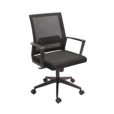 Imagem de Cadeira de Escritório Nexus Giratória - Preta - PREXX