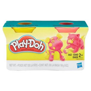 Imagem de Play-Doh Massa de Modelar Rosa e Amarelo - Hasbro
