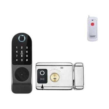 Imagem de Fechadura Eletrônica Inteligente WiFi Com Controle Remoto Pelo APP Tuy